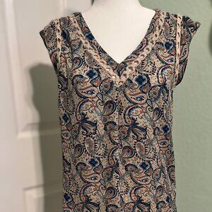 Dr. 2 Paisley Blouse, Size PS